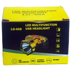 LG-668 Led Multifunction USB Headlight